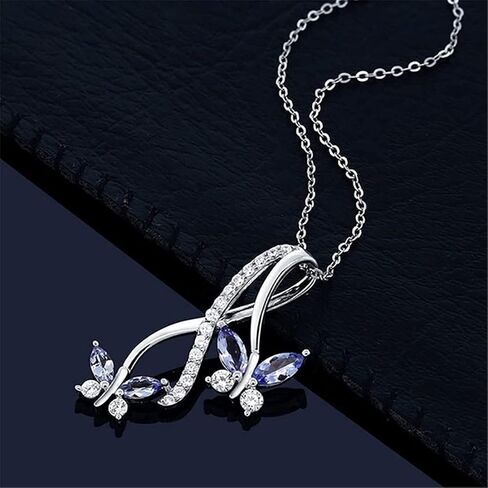 Silver Heart Necklace Heart Pendant Necklace Open Heart Necklace Heart Necklaces for Women in Saudi Arabia