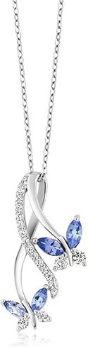 Silver Heart Necklace Heart Pendant Necklace Open Heart Necklace Heart Necklaces for Women in Saudi Arabia