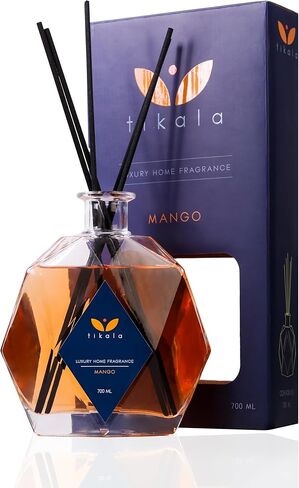 Luxury Reed Diffuser - 23.67 FL OZ - 700 ML - Home Fragrance - Odor Eliminator - Scent Diffuser - Reed Diffuser for Bathroom - Gift Luxury Diffuser -Home Decor Fragrance - Crystal Bottle in Saudi Arabia