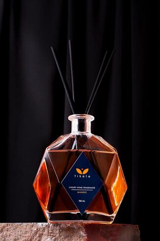 Luxury Reed Diffuser - 23.67 FL OZ - 700 ML - Home Fragrance - Odor Eliminator - Scent Diffuser - Reed Diffuser for Bathroom - Gift Luxury Diffuser -Home Decor Fragrance - Crystal Bottle in Saudi Arabia