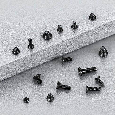 450 Pcs Eye Glasses Repair Kit, Sunglasses Screws Repair Kit, Micro Tiny Screws for Glasses Electronics Spectacles Watch Jewelry Eyeglasses Eye Glass Repairing Kits, with Screwdriver in Saudi Arabia