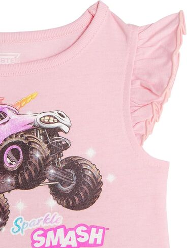 Monster Jam Girls Tulle Tutu Dress Toddler to Big Kid Sparkle Smash in Saudi Arabia