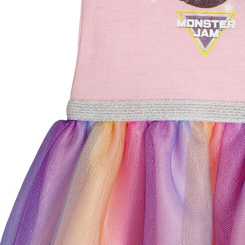 Monster Jam Girls Tulle Tutu Dress Toddler to Big Kid Sparkle Smash in Saudi Arabia