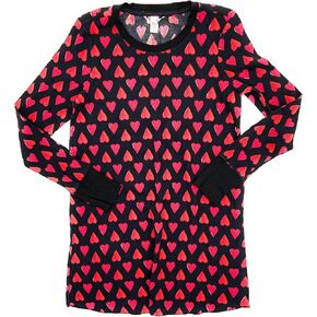Victoria's Secret Women's Red Casual Thermal Long Sleeve Thermal Pajama Sleepshirt Sleep Dress in Saudi Arabia