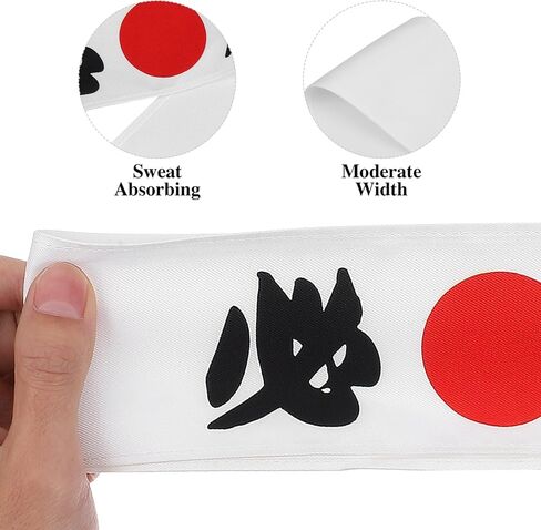 Japanese Headband Karate Headband Sushi Chef Bandana Samurai Bandana for Kids Adults Karate Sports Cooking Cosplay Party Victory in Saudi Arabia