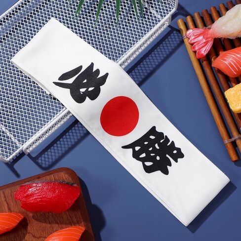Japanese Headband Karate Headband Sushi Chef Bandana Samurai Bandana for Kids Adults Karate Sports Cooking Cosplay Party Victory in Saudi Arabia