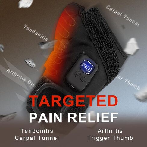 Heated Carpal Tunnel Arthritis Compression Wrist Brace Gloves for Women Men for dequervains tendonitis Pain for Hands Trigger Finger in Saudi Arabia