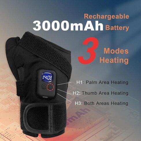 Heated Carpal Tunnel Arthritis Compression Wrist Brace Gloves for Women Men for dequervains tendonitis Pain for Hands Trigger Finger in Saudi Arabia