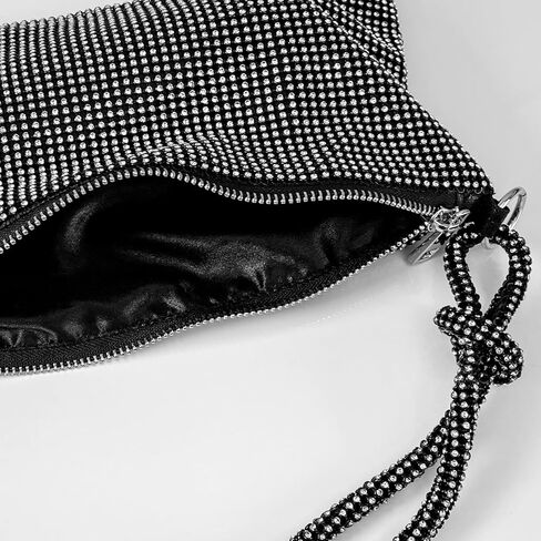 Evening Handbags, Ladies Purses for Women, Rhinestones Shining Crossbody Bags Clutch in Saudi Arabia