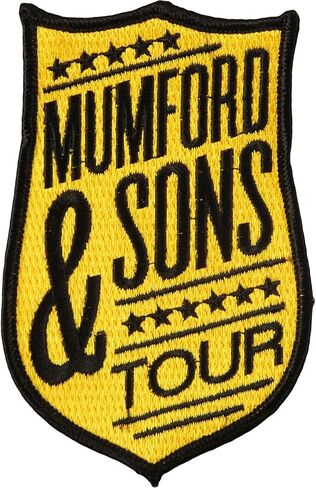Mumford & Sons Men's Yellow Shield Embroidered Patch Yellow in Saudi Arabia