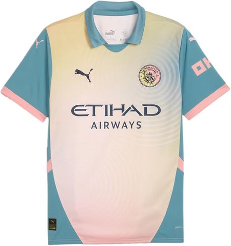 Manchester City 24/25 Fourth Jersey - Co-Designed by Noel Gallagher, Exclusive European Competition Wear in Kuwait