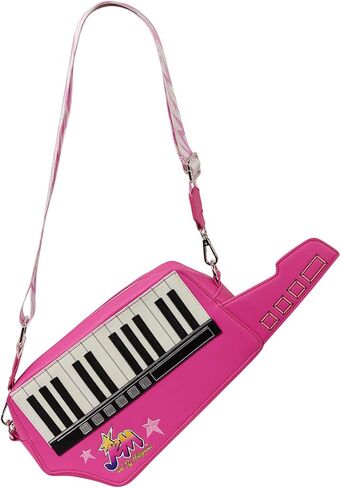 Loungefly Hasbro Jem and The Holograms Figural Keytar Crossbody Bag in Saudi Arabia