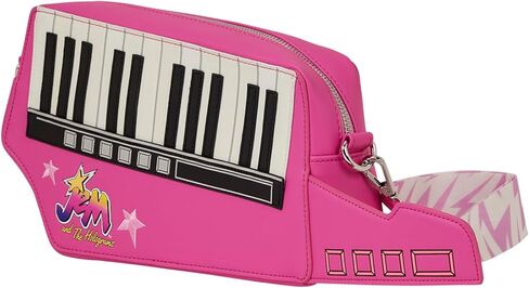 Loungefly Hasbro Jem and The Holograms Figural Keytar Crossbody Bag in Saudi Arabia