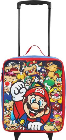 حقيبة Bioworld Super Mario Bros Character Group Shot مقاس 14 بوصة باللون الأزرق التجريبي in Saudi Arabia