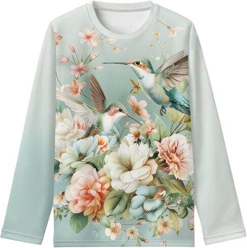 Girls Long Sleeve Shirt Boys Active T-Shirt Kids Jumper Pullover Tops in Saudi Arabia