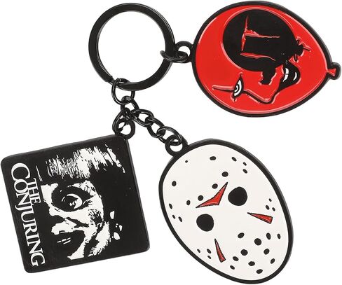 WB Horror Movies Annabelle Friday the 13th وسلسلة مفاتيح متعددة السحر in Kuwait
