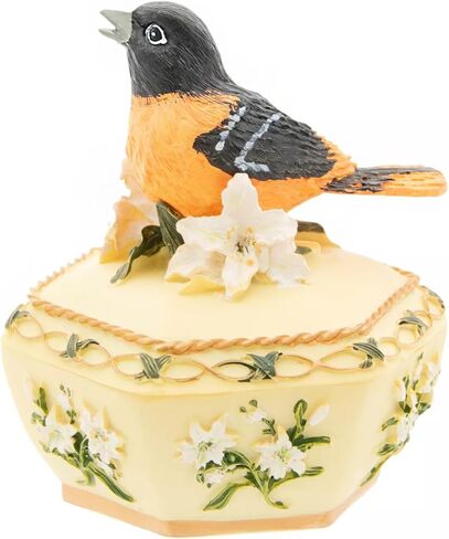 صندوق الموسيقى Songbird Treasures Oriole من الراتنج in Kuwait
