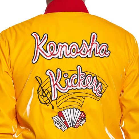 Kenosha Kickers Jacket Christmas Movie Music Band Polka Kings of the Midwest Halloween Costume Cosplay in Saudi Arabia