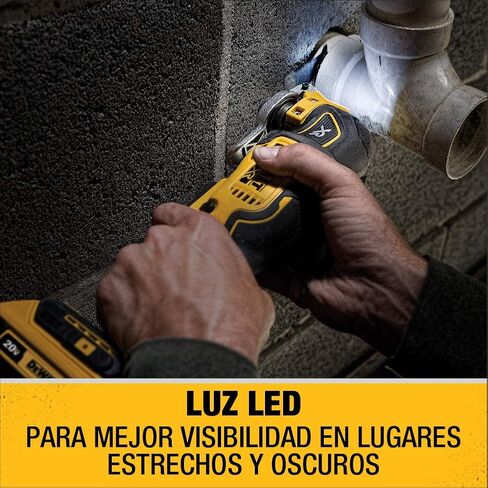Dewalt 20V Max XR تتأرجح الأدوات المتعددة ، المتغيرة ، الأداة العارية فقط (DCS356B) in Saudi Arabia