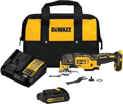 DEWALT 20V MAX XR Multi-Tool Kit, Oscillating Tool, 3-Speed, Quick Blade Change for Multi-Tool Needs, Cordless (DCS356D1) in Saudi Arabia