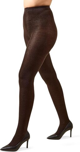 MeMoi Women's Cashmere Blend Luxe Sweater Tights Black Large/X-Large in Saudi Arabia