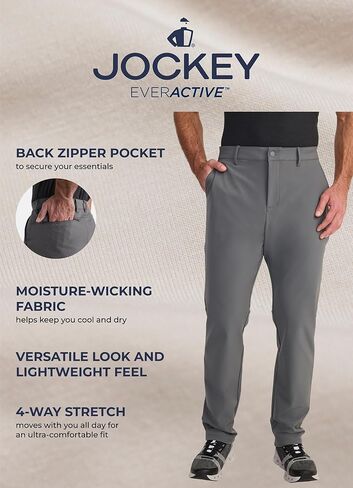 بنطال تشينو EVERACTIVE Tech Chino للرجال من Jockey in Saudi Arabia