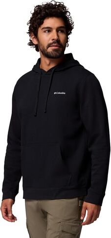 Columbia Mens Trek Graphic Hoodie, Black/Meadowland, Small in Saudi Arabia