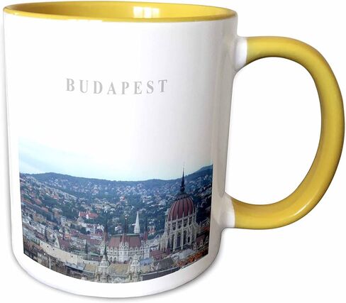 3dRose Budapest City Mug, 11 oz, Black in Saudi Arabia