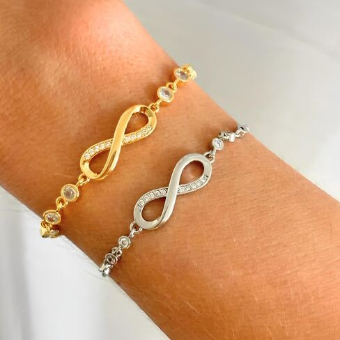 I'm Sorry Bracelet For Her, Forgive Me Gifts For Wife, Apology Bracelet Birthday Gifts For Women, I Love You I am Sorry Infinity Bracelets, I’m Sorry For Hurting You Bracelets With Card And Gift Box in Kuwait