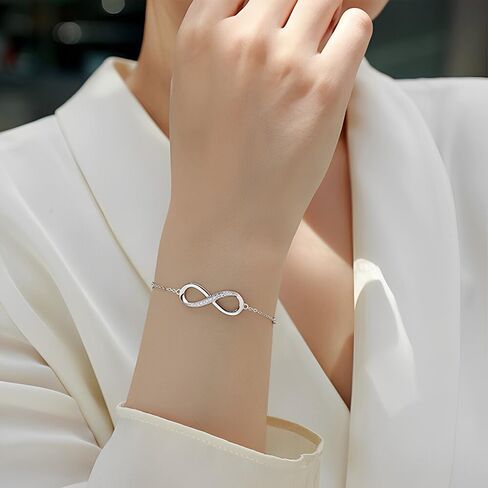 I'm Sorry Bracelet For Her, Forgive Me Gifts For Wife, Apology Bracelet Birthday Gifts For Women, I Love You I am Sorry Infinity Bracelets, I’m Sorry For Hurting You Bracelets With Card And Gift Box in Kuwait