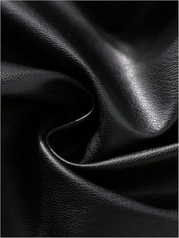 WDIRARA Men's Drawstring Waist Flare Pants Hip Hop Faux Leather Pants Streetwear in Saudi Arabia