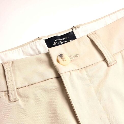 Ben Sherman Men's Casual Cotton Comfort Stretch Slim Fit Tapered Chino Pants in Saudi Arabia