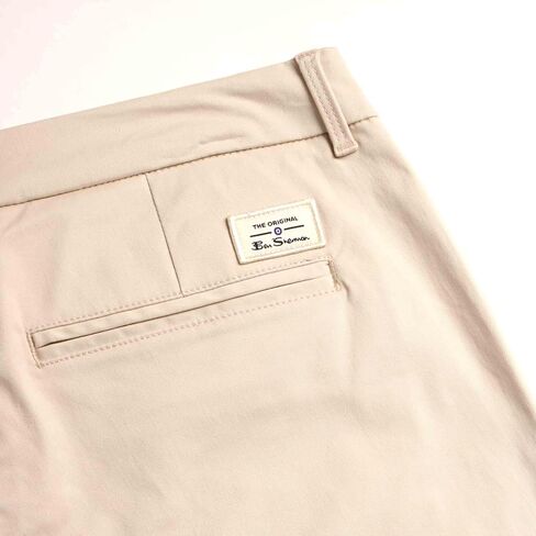 Ben Sherman Men's Casual Cotton Comfort Stretch Slim Fit Tapered Chino Pants in Saudi Arabia