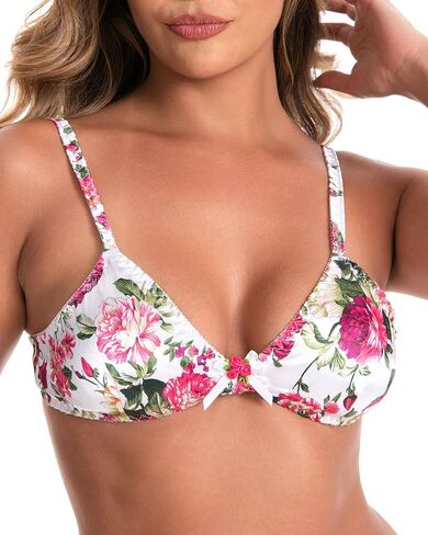 Satini Wire‑Free Silky Satin Bralette - Adjustable Straps, Elegant Lingerie, Sissy Bra in Saudi Arabia