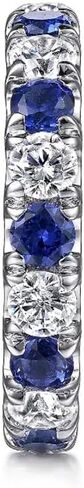 Shiny Round Cubic Zirconia Promise Rings for Women Everyday Wearable Jewelry in Saudi Arabia