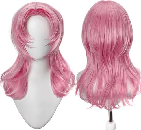 Men's Anime Short Black Cosplay Wig,Unisex Short Layered Synthetic Accessory Hair Wig+Hair Cap for Cosplay Halloween Costume in Saudi Arabia