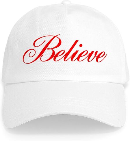 CafePress Believe Cap Adjustable Baseball Cap in Saudi Arabia