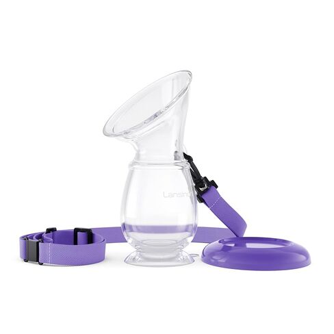 Lansinoh Manual Breast Pump, Hand Pump for Breastfeeding, Includes 5oz Baby Bottle + Baby Bottles for Breastfeeding Babies, Newborn Essentials, 5oz, 3 Ct, Includes 3 Slow Flow Nipples (Size 2S) in Kuwait