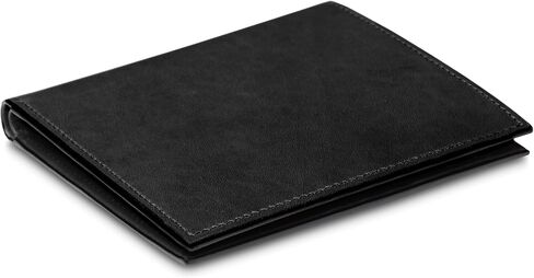 Bosca Men‚Äôs Wallet In Old Leather ‚Äì 12 Pockets Bi-Fold Credit Holder Hand-Stained Full Grain Leather, RFID Blocking Black in Saudi Arabia