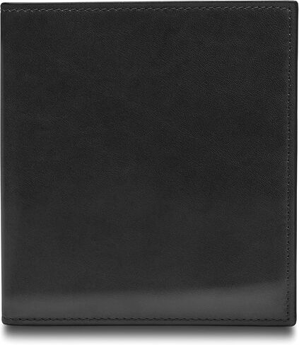 Bosca Men‚Äôs Wallet In Old Leather ‚Äì 12 Pockets Bi-Fold Credit Holder Hand-Stained Full Grain Leather, RFID Blocking Black in Saudi Arabia