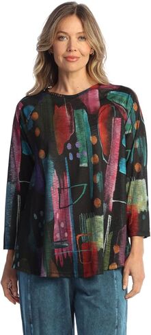 Jess & Jane Raglan A-Line Drape Top - 62 in Saudi Arabia