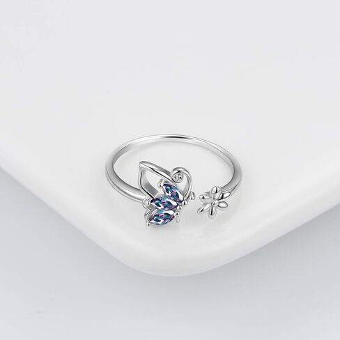 أورورا الدموع جوهرة الميلاد فراشة قلادة أقراط الطوق مجموعة 925 الفضة الاسترليني المرأة الفراشات جوهرة الميلاد قلادة قلادة لعيد ميلاد الزفاف هدية in Kuwait