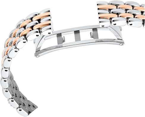 Swarovski Dextera Octagon Watch, Swiss Made, Metal Bracelet, Silver Tone, Rose Gold-Tone Finish in Saudi Arabia