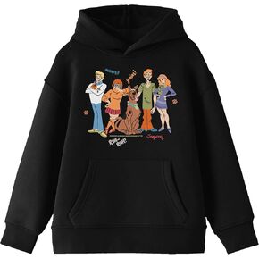 سترة Bioworld Scooby Doo Mystery Gang Doodle للشباب باللون الأسود in Kuwait