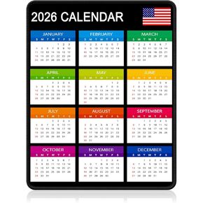 Dapesuom 2025 لوحة فأر تقويم ، مسيباد كمبيوتر مع حواف مخيط للماوس اللاسلكي ، حصيرة الماوس المقاومة للماء مع قاعدة مطاطية غير انزلاق ، وسادات الماوس المريحة للألعاب ، 9.8 × 7.8 بوصة ، أرجوانية in Kuwait