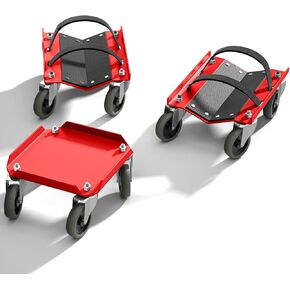 مجموعات عربة الثلج دوللي شديدة التحمل على شكل حرف V مع عجلات دوارة مقاس 2.5 بوصة PP/TPR ووسادة مطاطية لحماية الزلاجات بسعة 1500 رطل in Kuwait