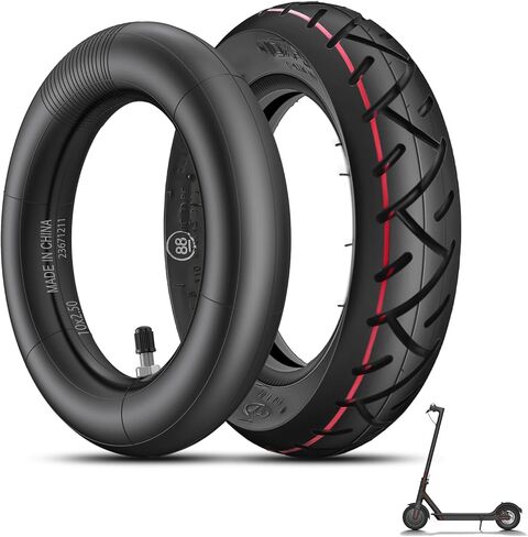 SYACHI 60/70-6.5 E Scooter Tire Set Heavy Duty Replacement Tire with Inner Tube for Segway Ninebot Max G30, G30D, G30E, G30LP with Enhanced Grip and Reinforced Construction in Saudi Arabia