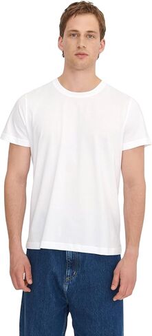 Organic Basics Mens True Regular Fit Cotton Short-Sleeve Tee in Saudi Arabia