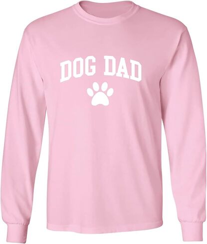 zerogravitee Dog Dad Adult Long Sleeve T-Shirt in Saudi Arabia