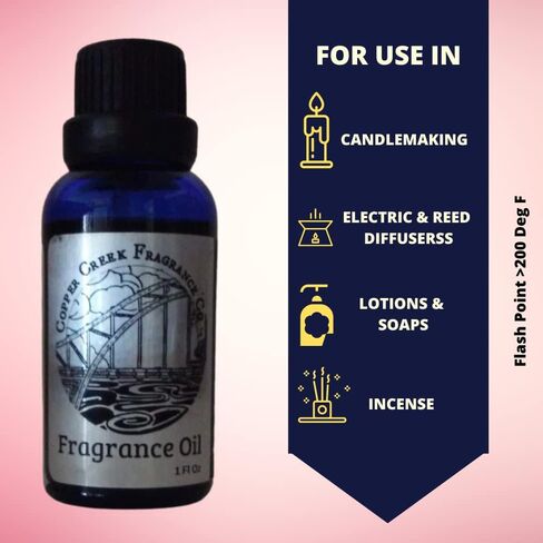 زيت عطري من كوبر كريك عنبر تونكا (النوع* متوافق مع) زيت عطري معطر لمنتجات الاستحمام والجسم والعطور والشموع، 30 مل in Kuwait